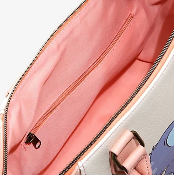 loungefly disney lilo & stitch flowers satchel bolsa